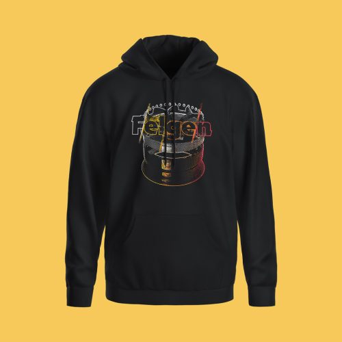 Felgen Crown Hoodie - Black